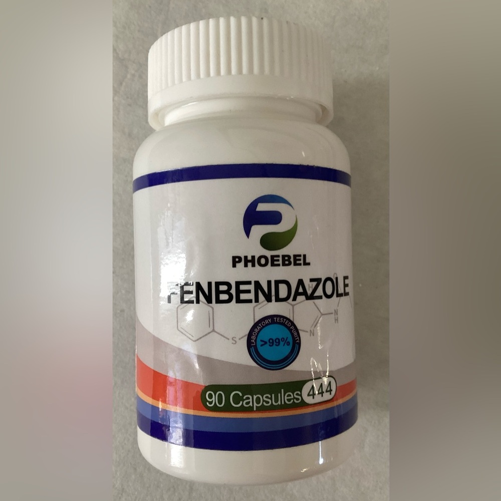 Fenbendazole 99% USA 444-90 capsules.  Inner seal, cap not sealed. US Sales only